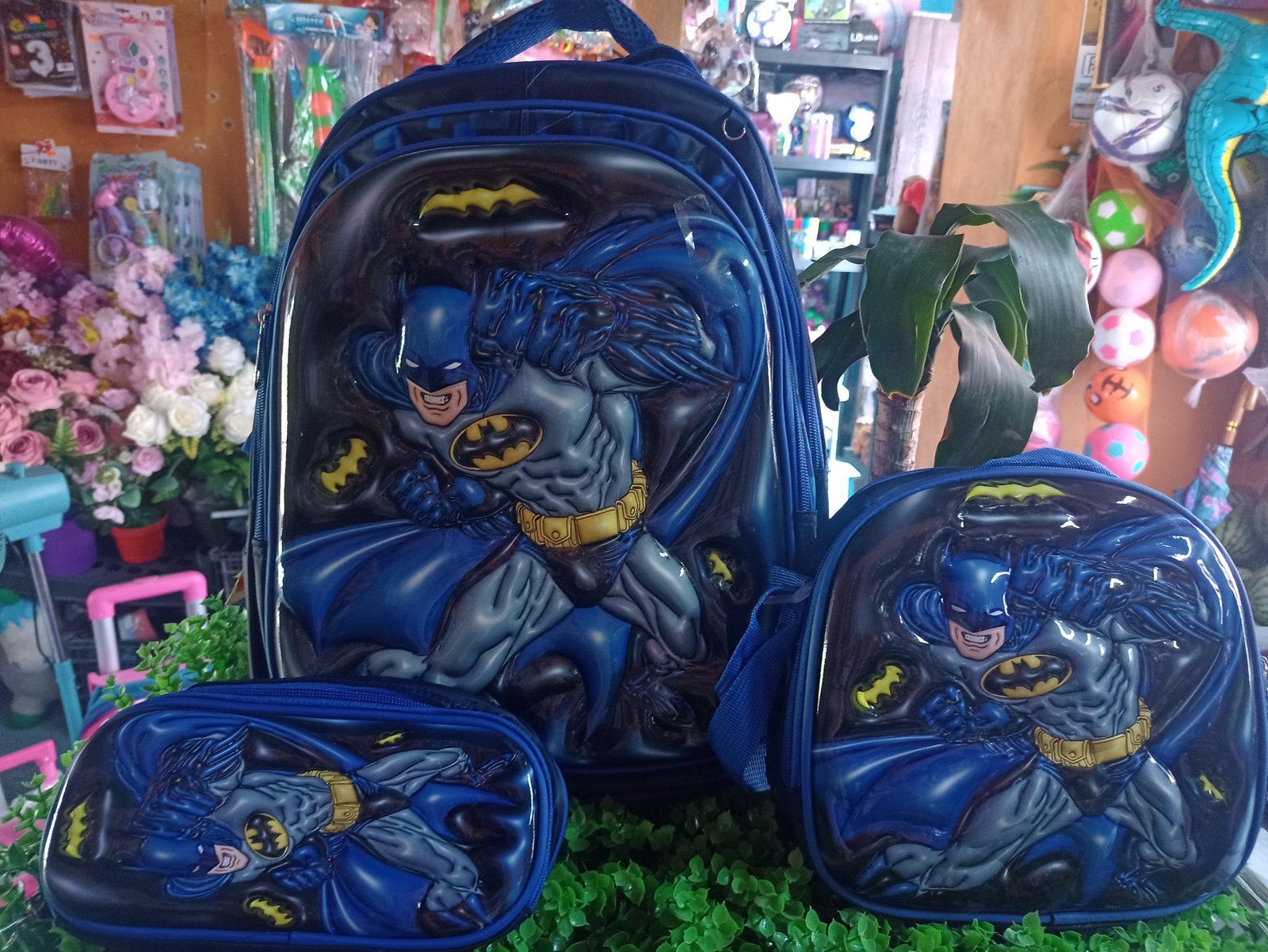 Mochila Batman con accesorios