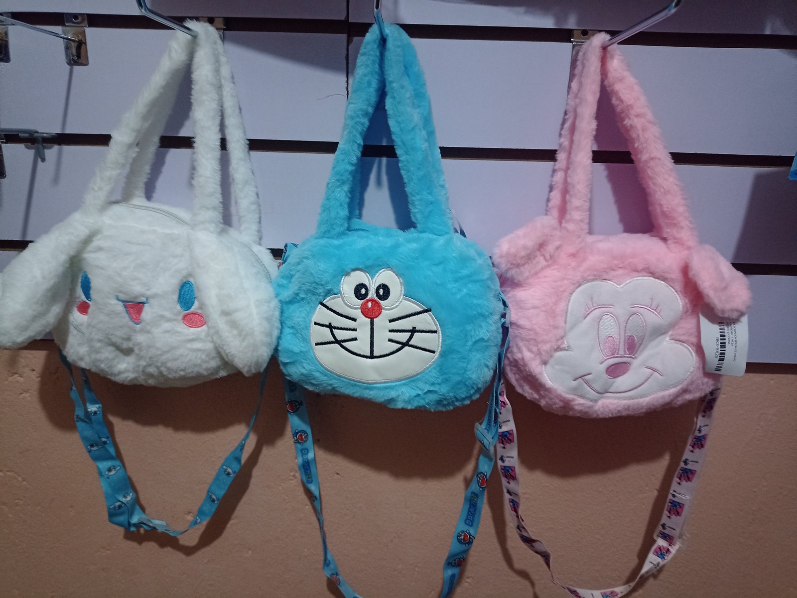 Bolsas peluche