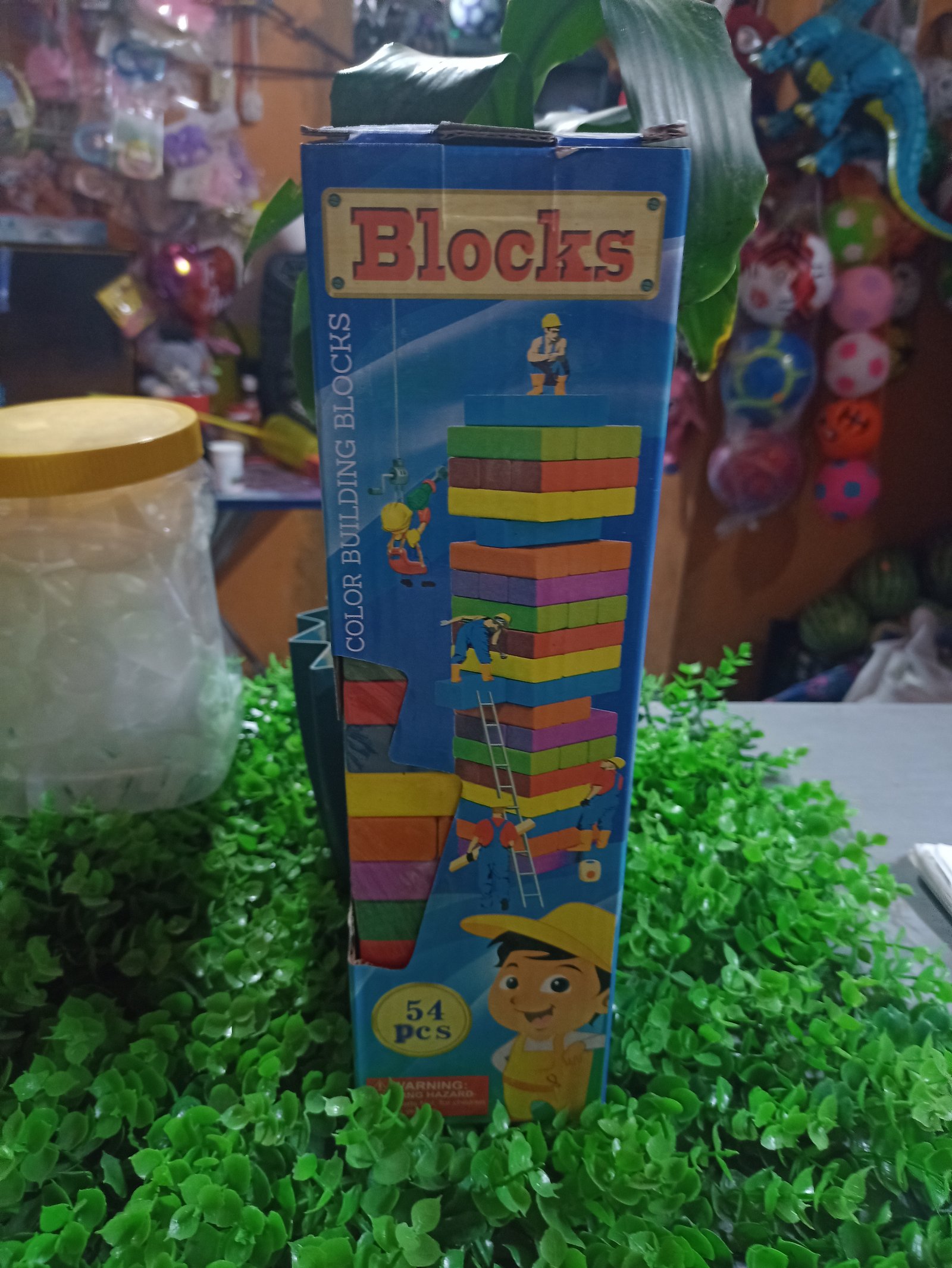Jenga de colores