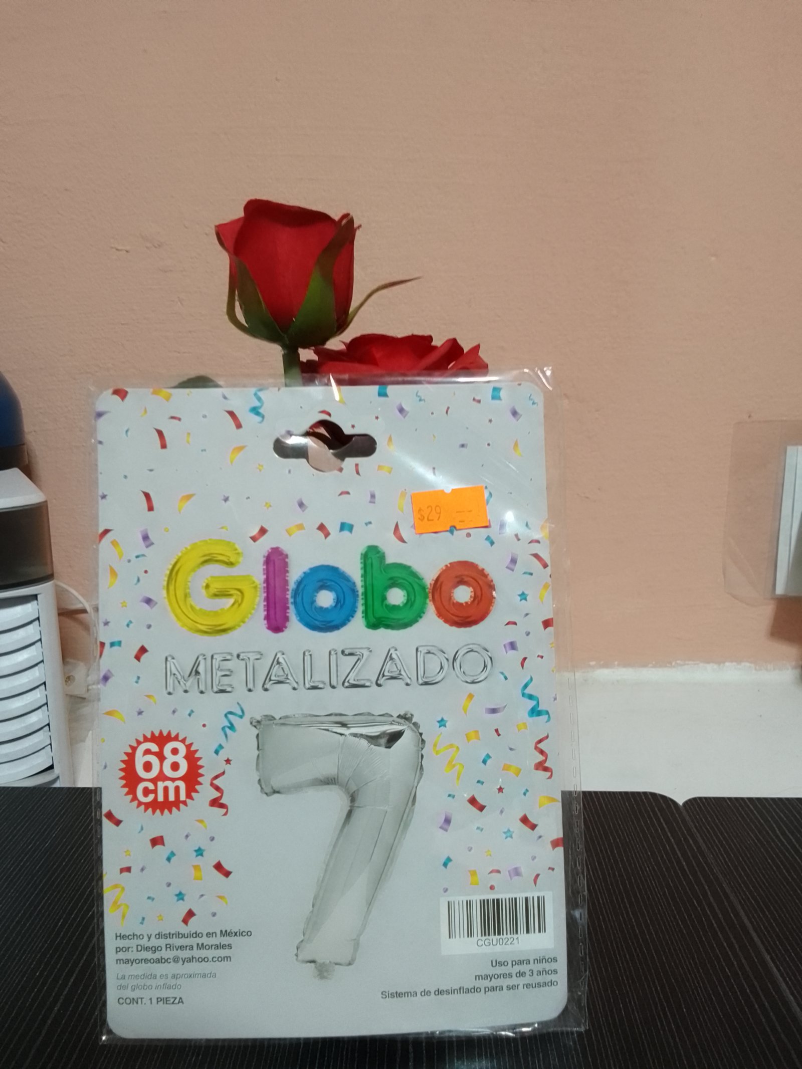 Globo metalizado