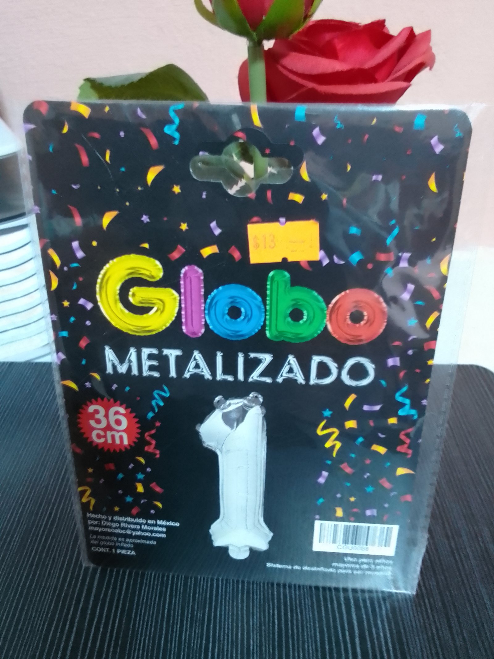 Globo metalizado