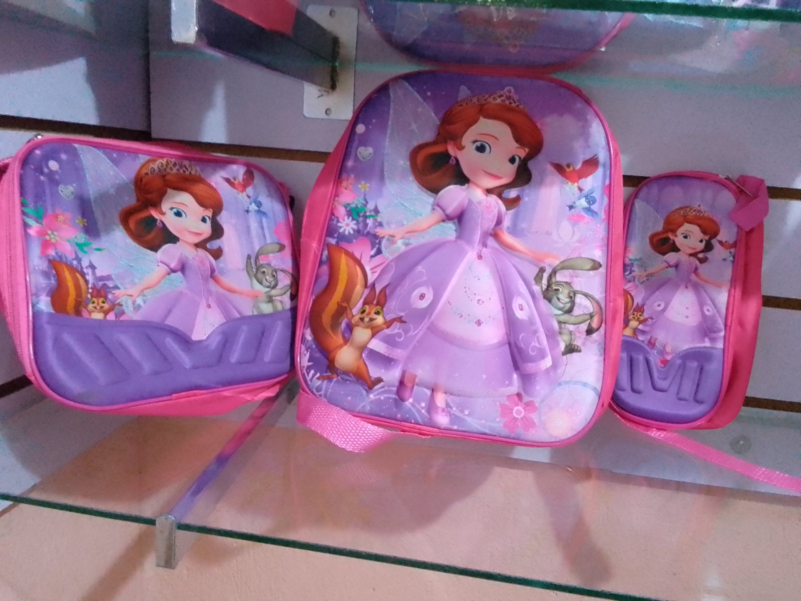 Mochila con 3 accesorios