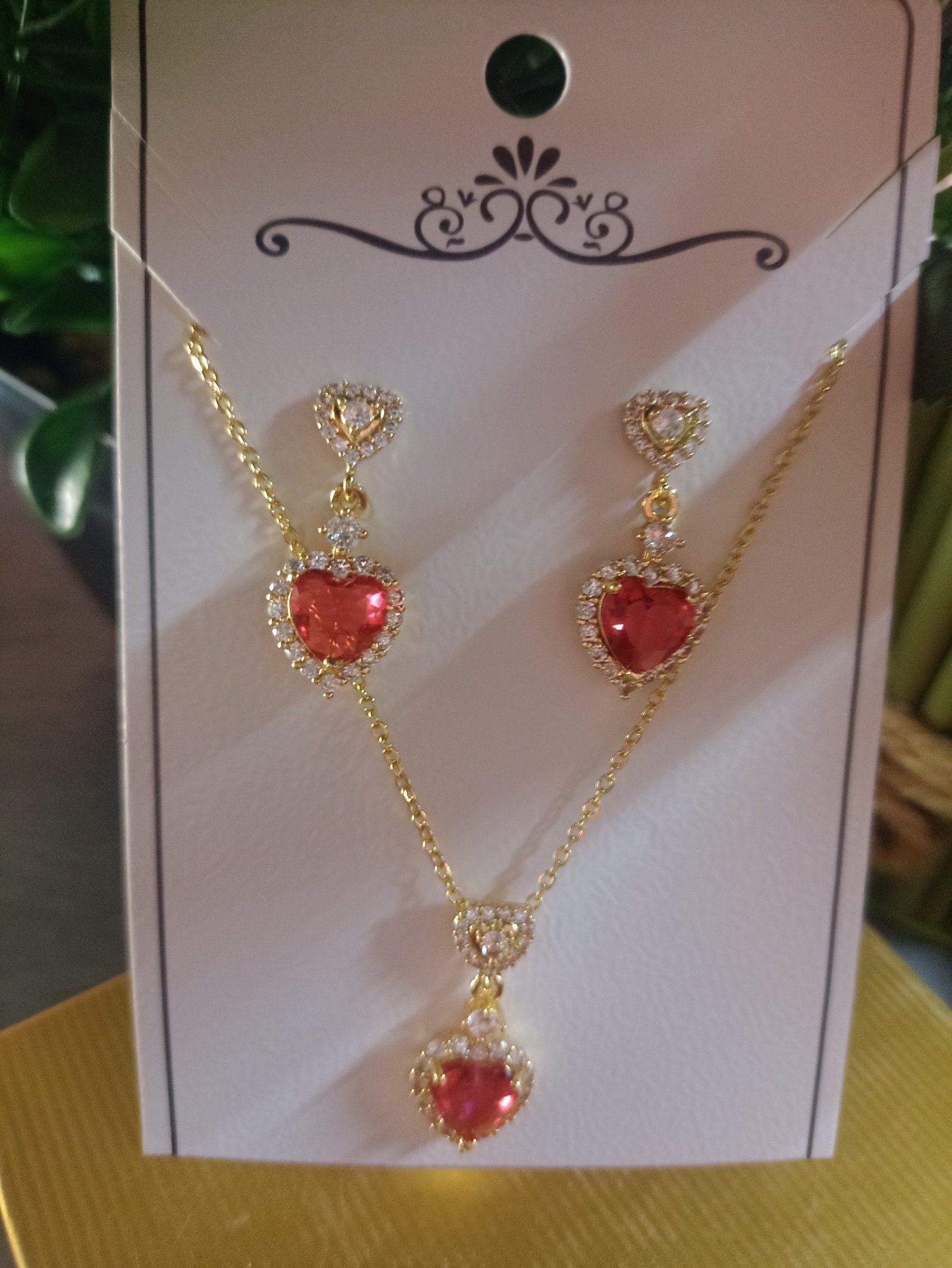 Jgo aretes cadena y dije