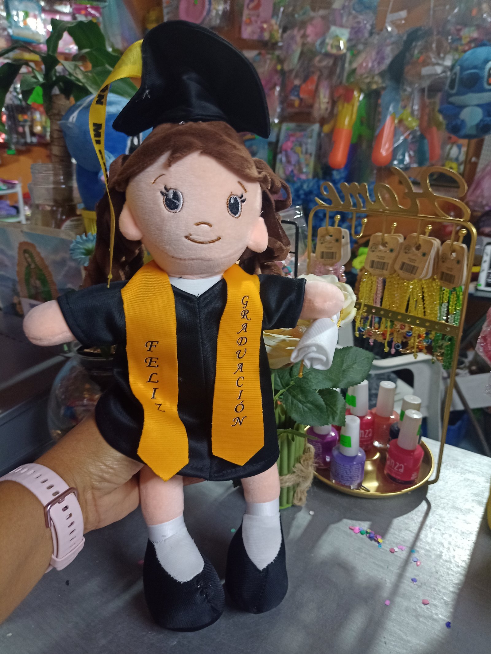 Niña graduación