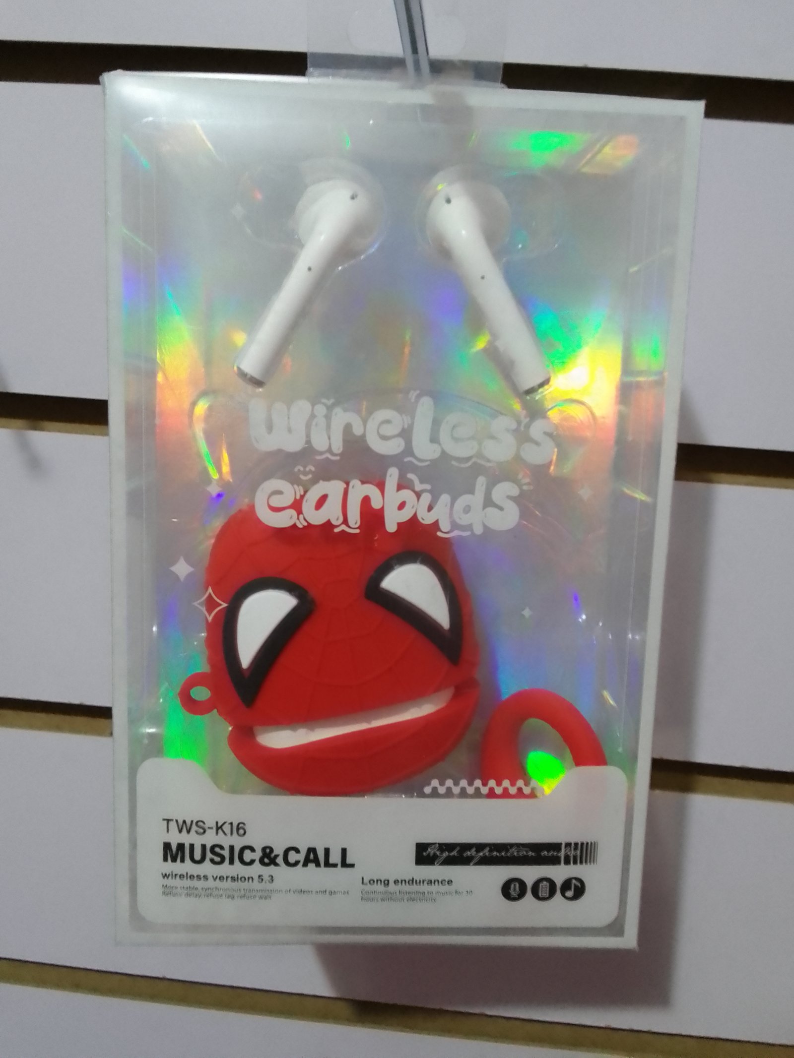 Audífonos hombre araña