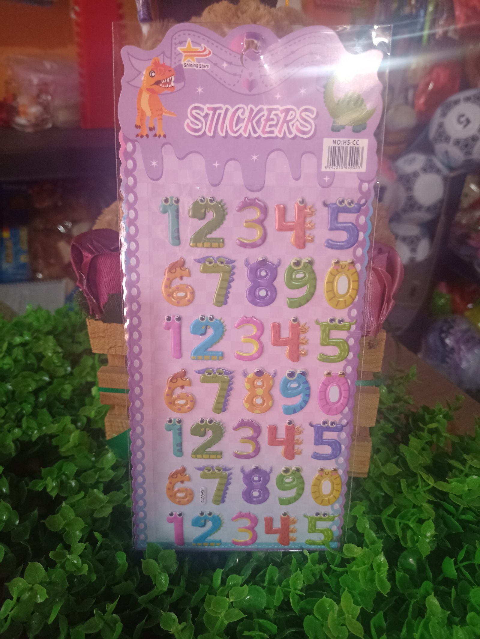 Stickers de números