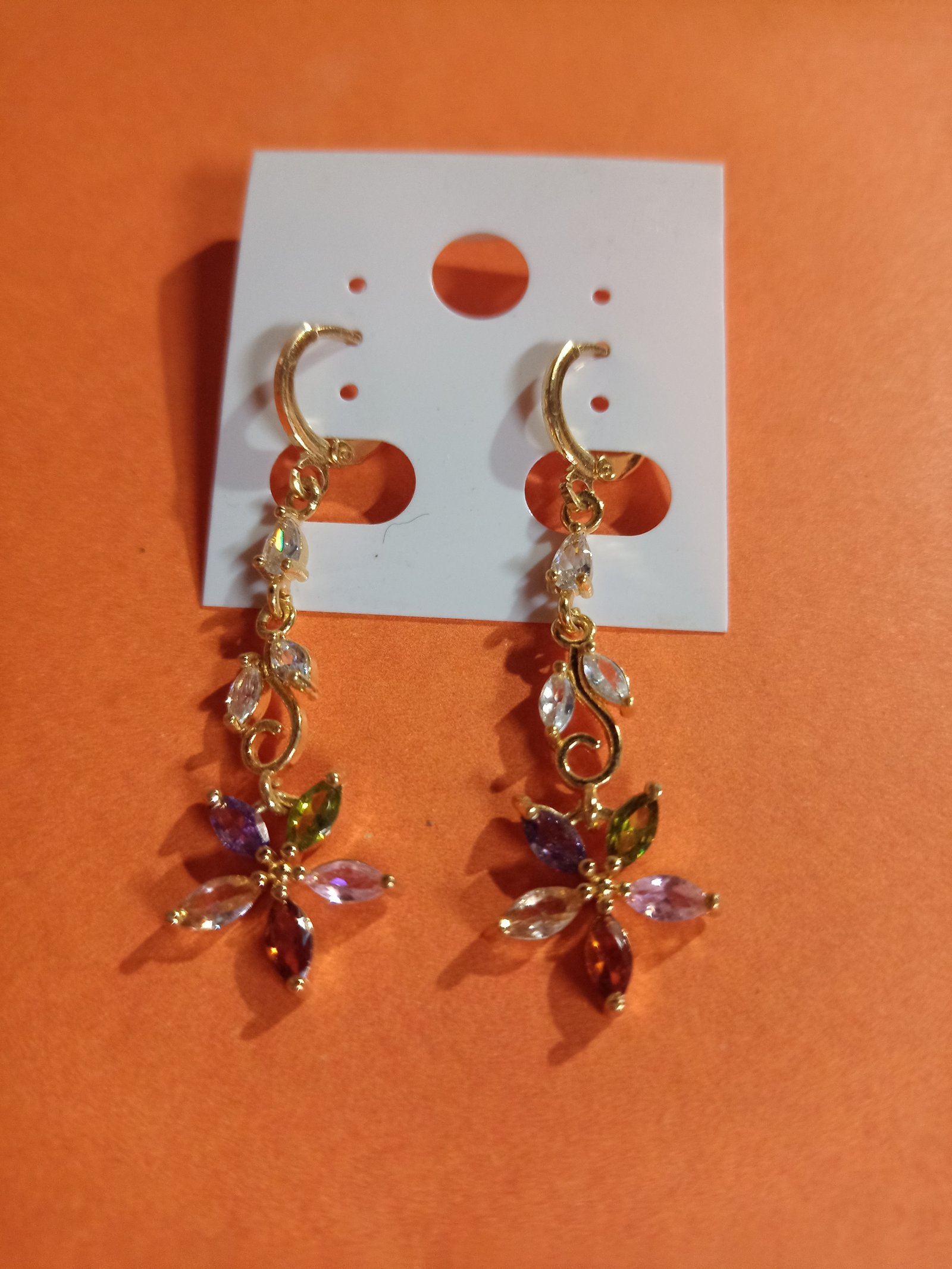 Aretes con circonias