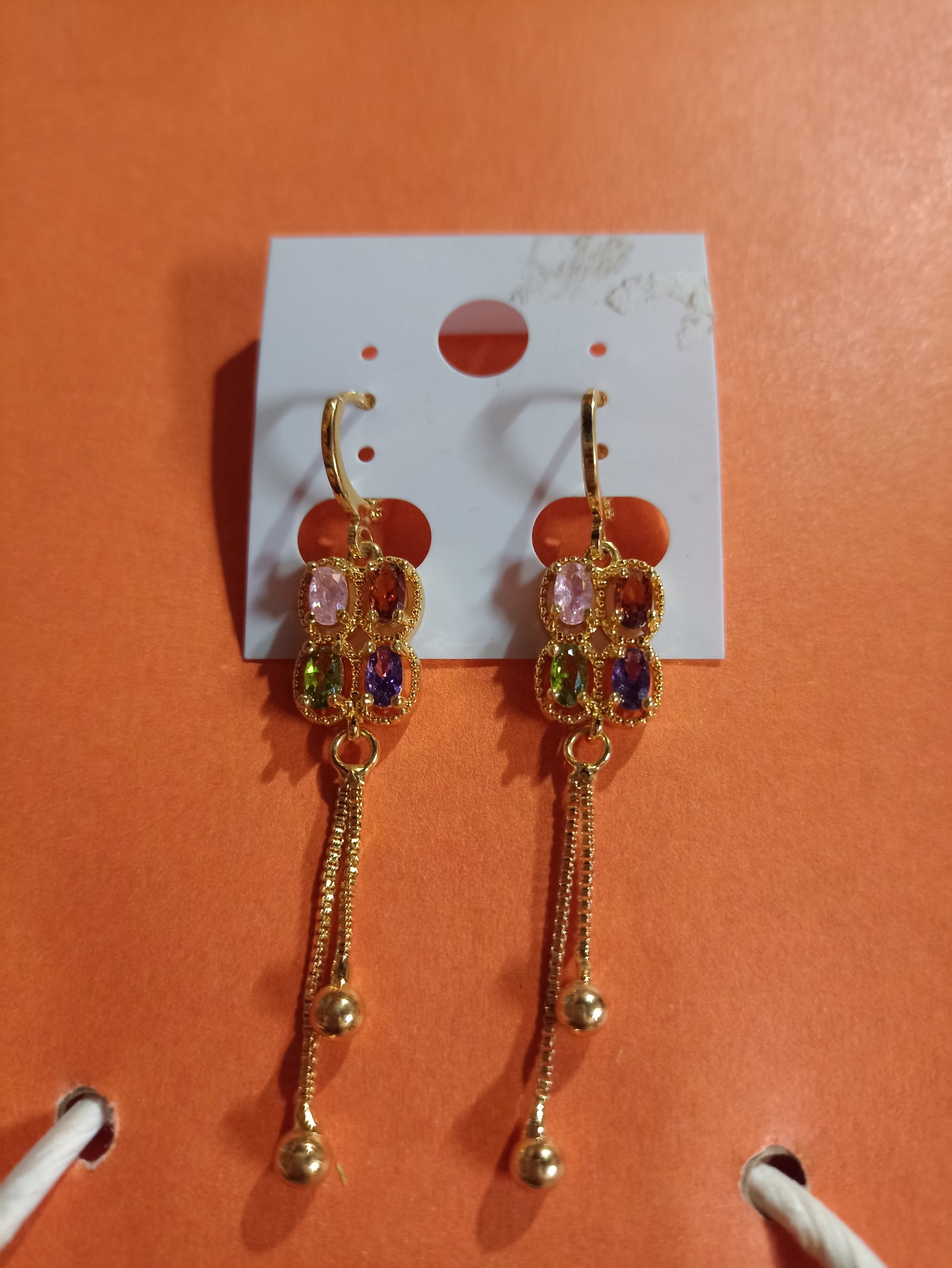Aretes largos