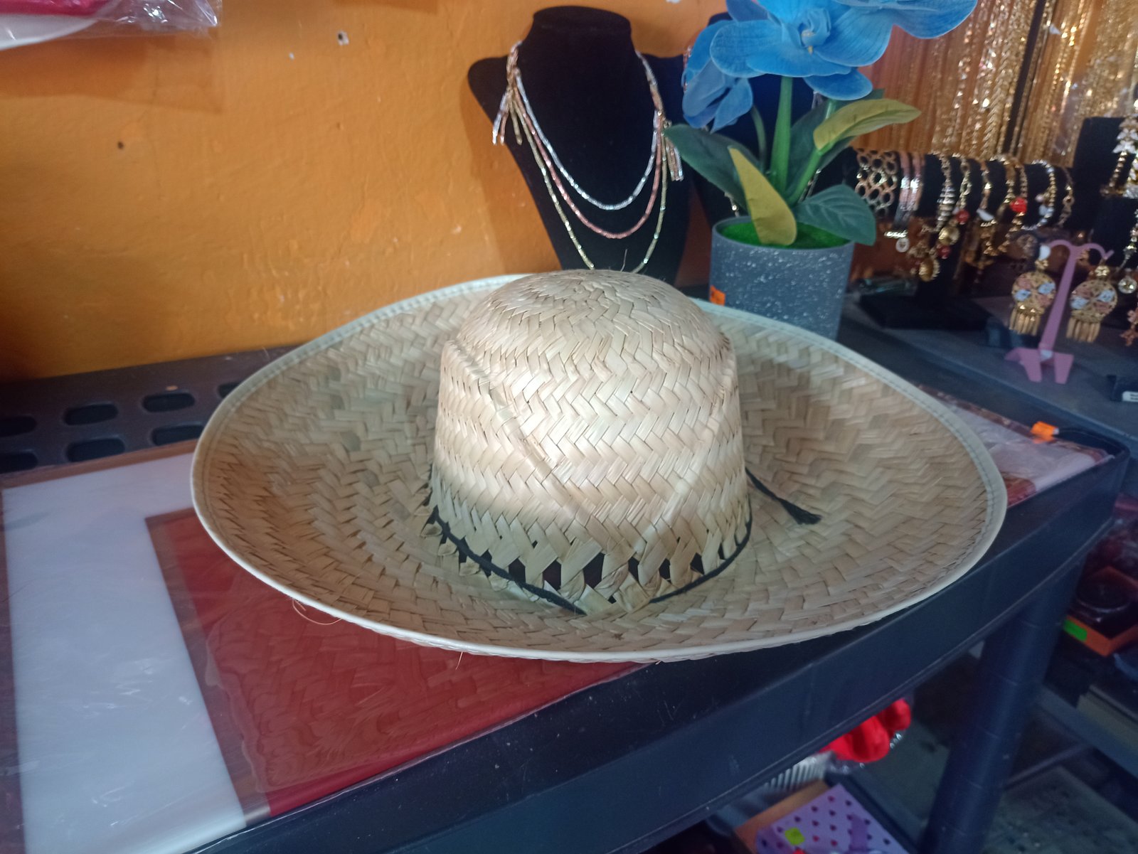 Sombrero de palma para niño