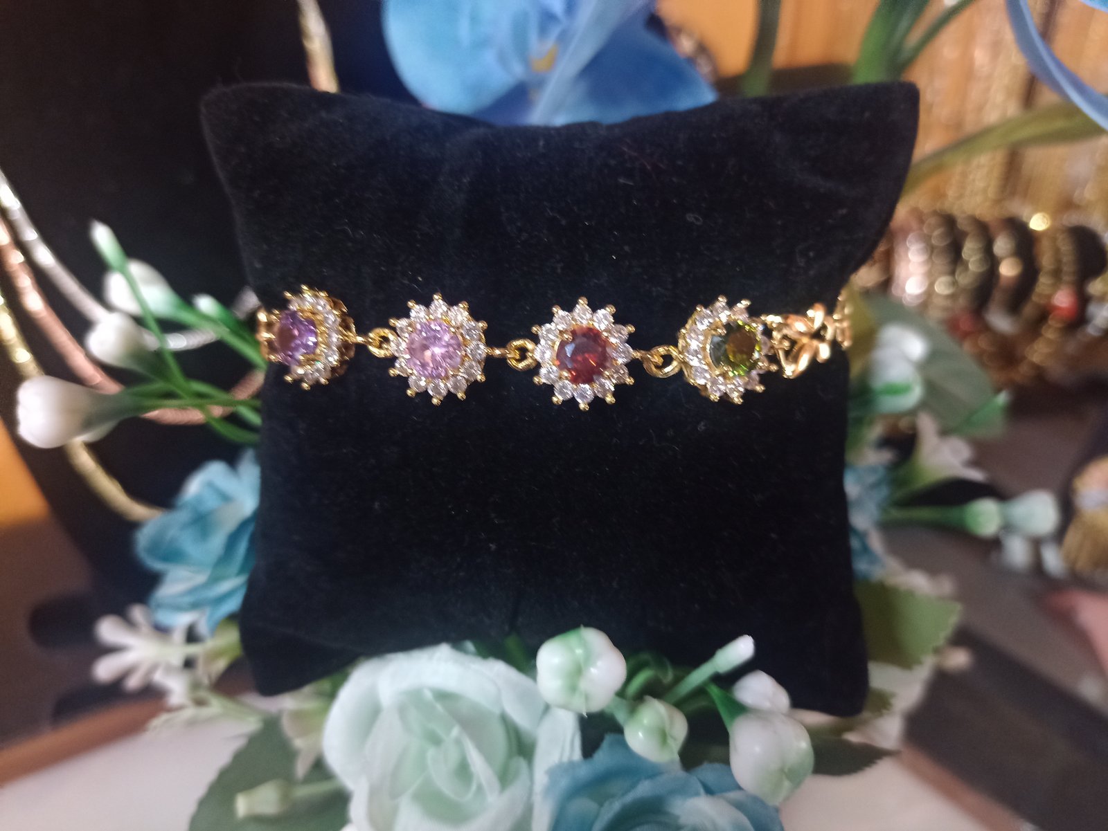 Brazalete con circonias