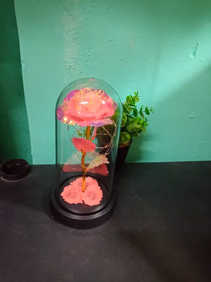 Flor decorativas acetato