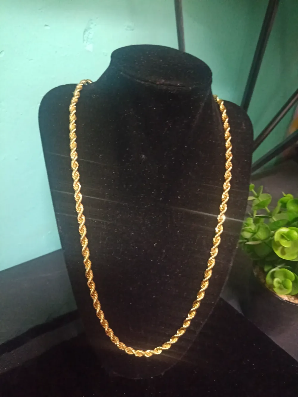 Torsal de oro laminado con baño de oro en 14 k