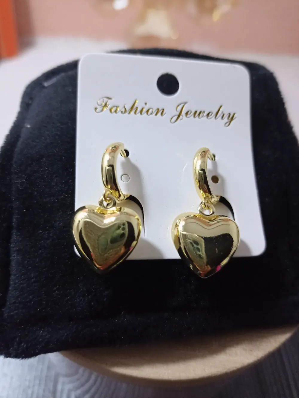Aretes corazones