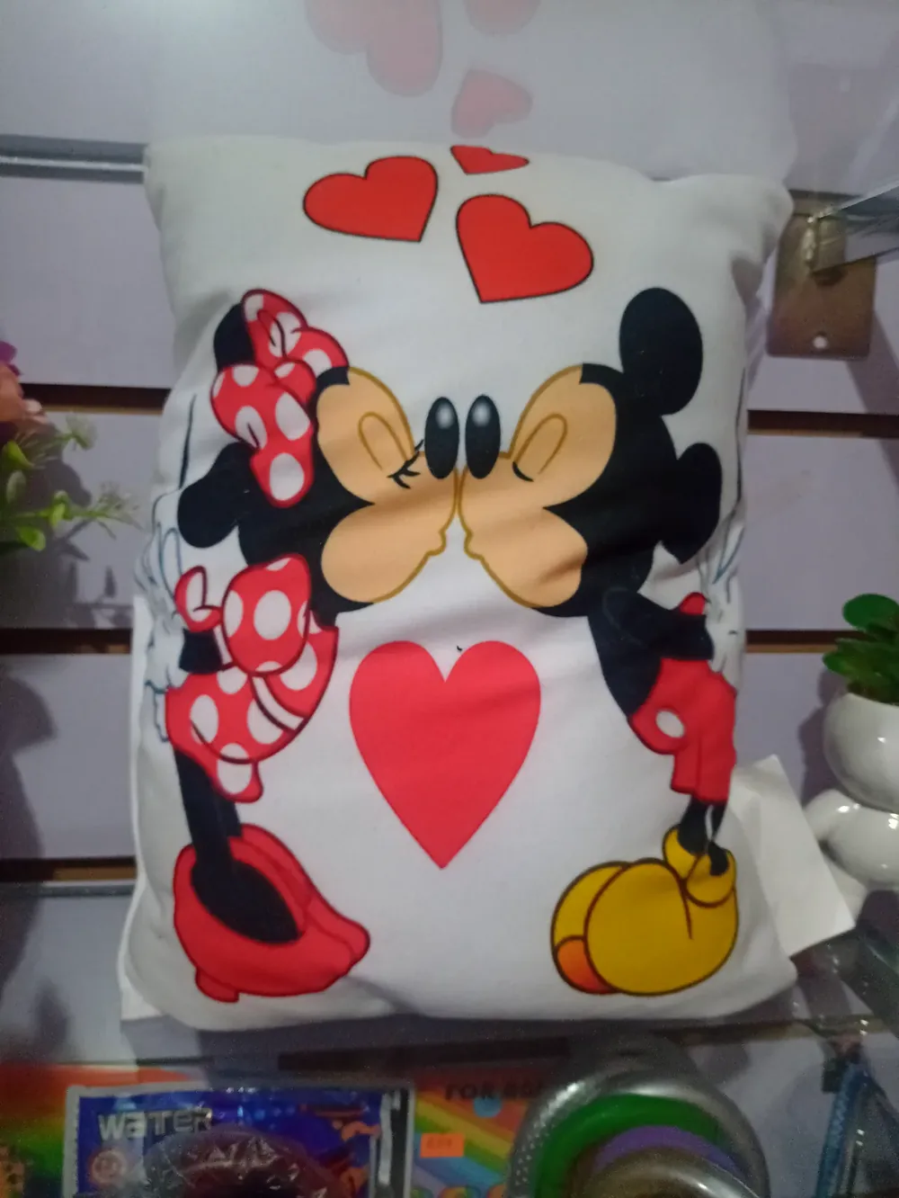 Cojín Minnie y miky